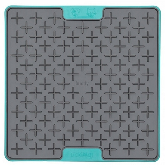 Lízací Podložka Pro Psa Kočku Tvrdá Lickimat Buddy Tuff Tyrkysová Vel