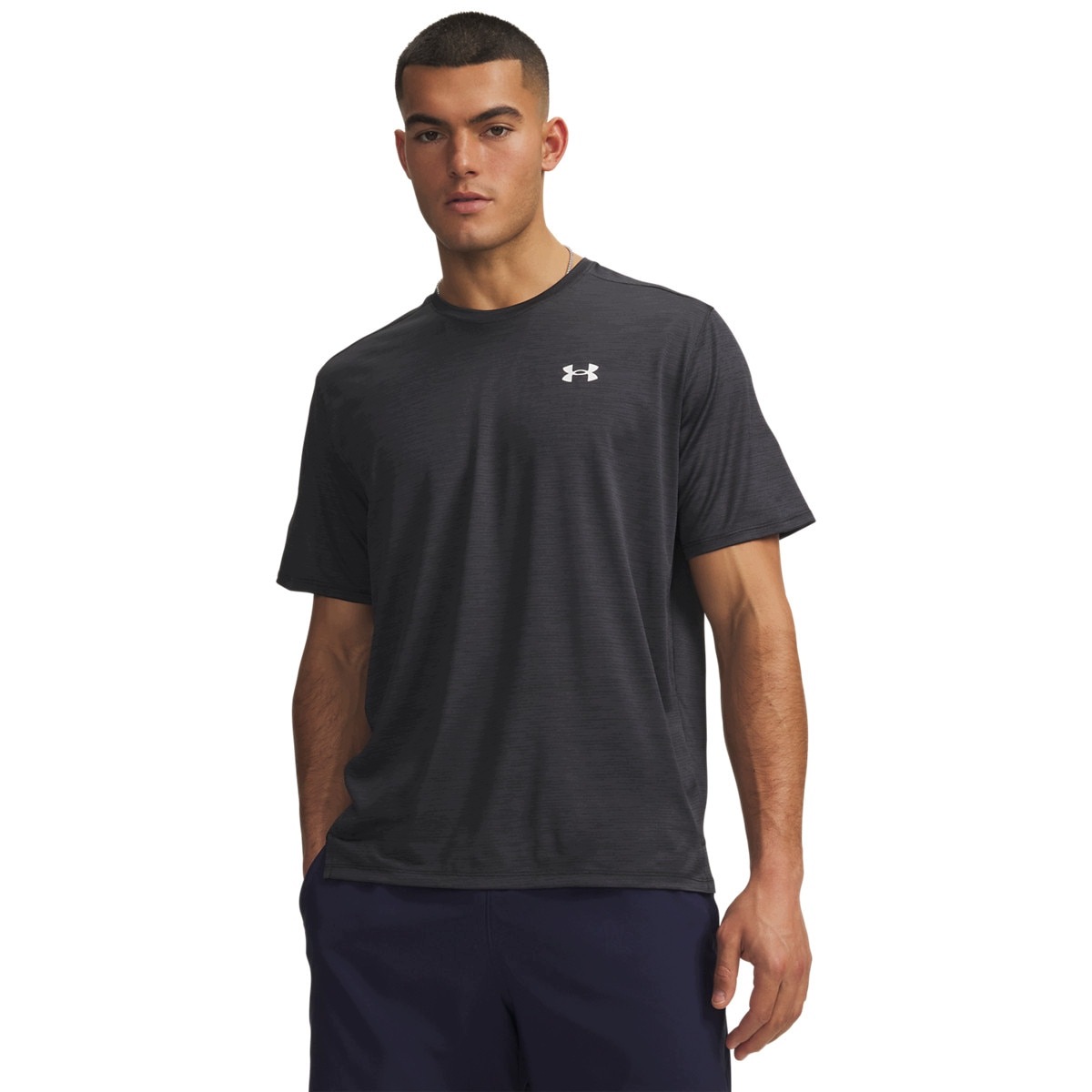 Męska koszulka t-shirt treningowa Under Armour Ua Tech Vent Ss Szary M