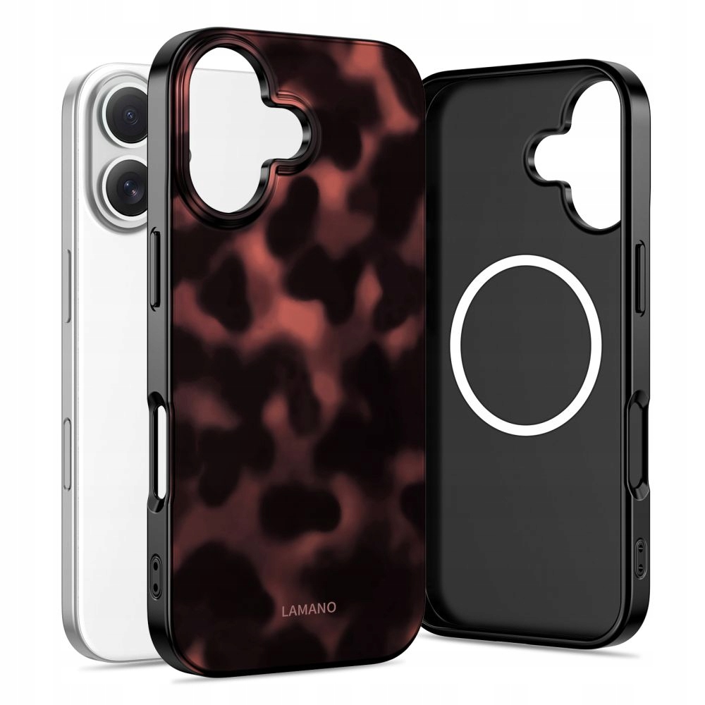 Tech-protect Lamano Magsafe Case Do Iphone 16 Wytrzymałe Etui Z Ochroną