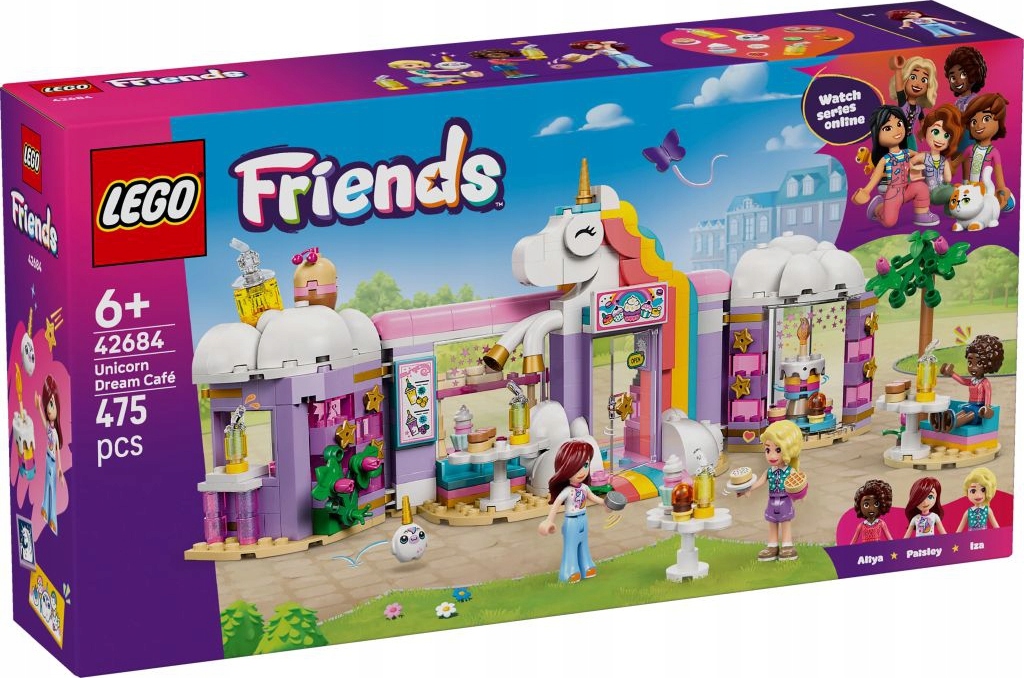 Lego Friends Jednorožcová Kavárna, Sada Kostek 42684