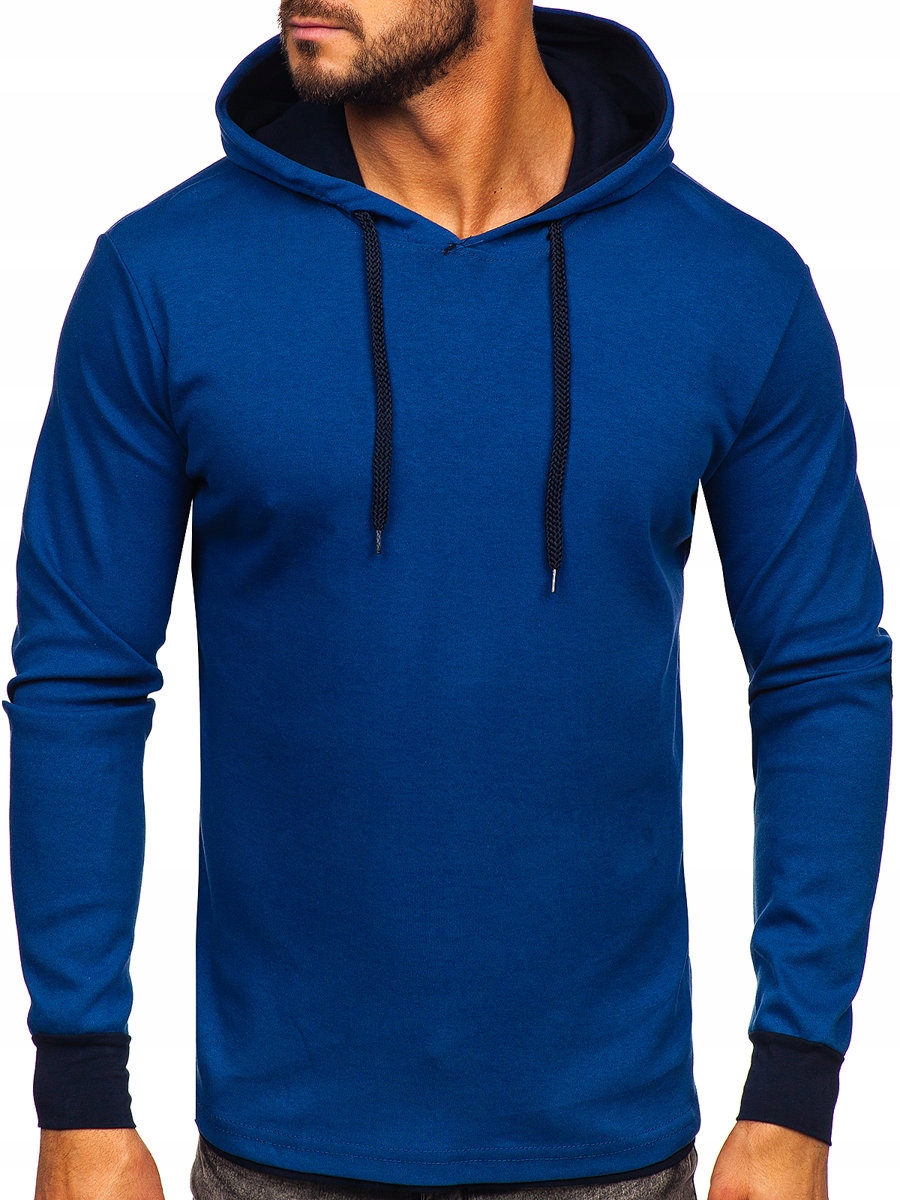 

Bluza Z Kapturem Niebieska 146312 Rozmiar_m