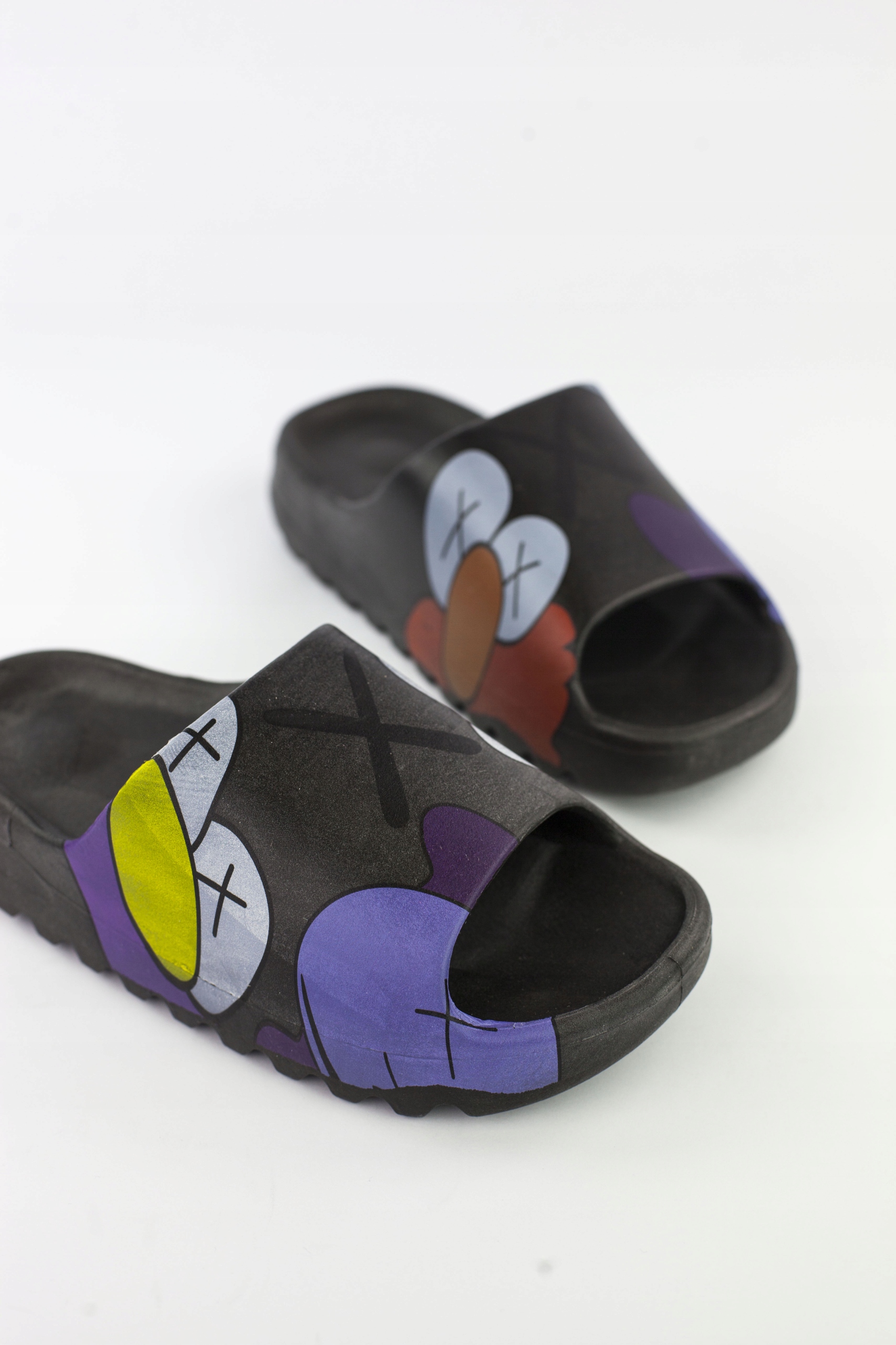 KLAPKI kapcie BASENOWE plażowe Z PRINTEM (40) Rozmiar 40