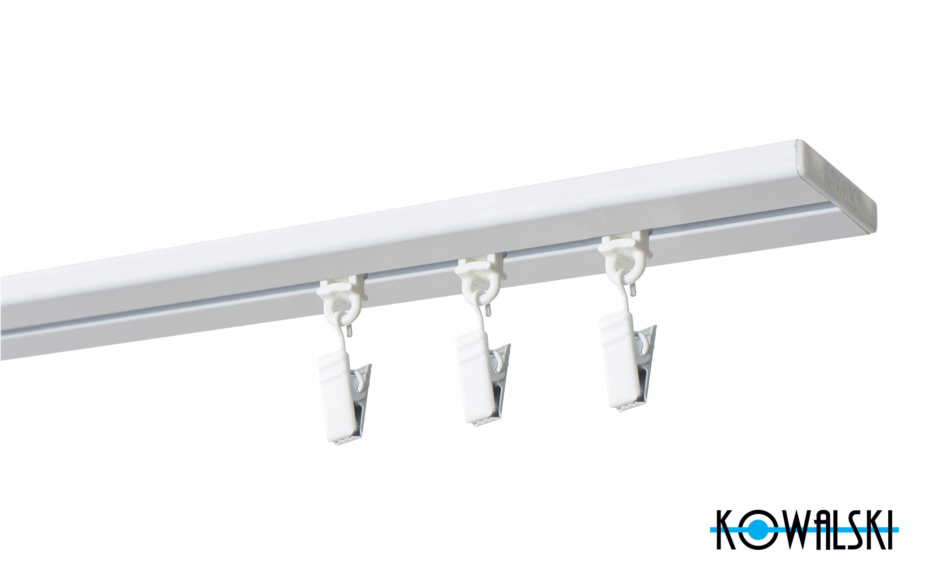 SZYNA SUFITOWA POJEDYNCZA 210 cm z żabkami SLIM