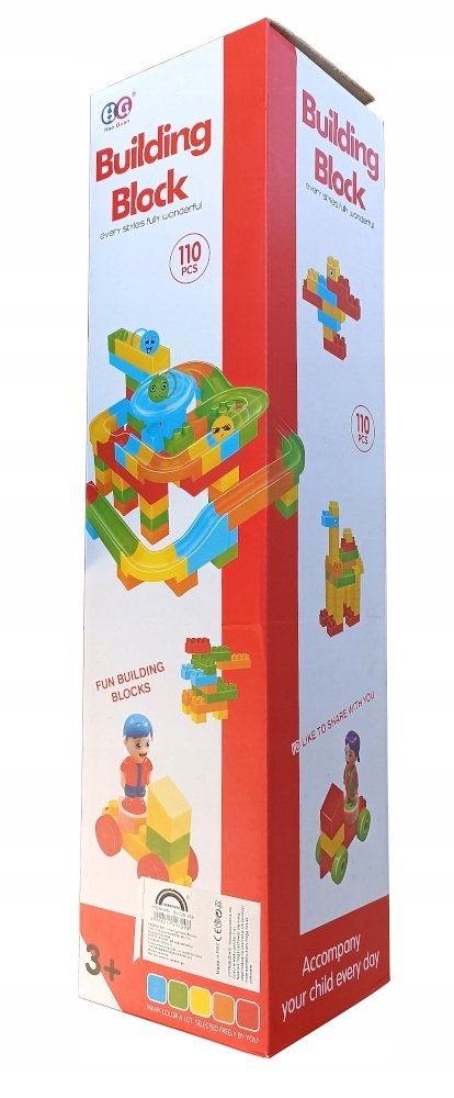 KOLOROWE KLOCKI 110el TOR DLA KULEK Kod producenta ZQ01453EQ