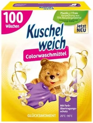Levně Prášek Na Barevné Prádlo Kuschelweich 100 Praní