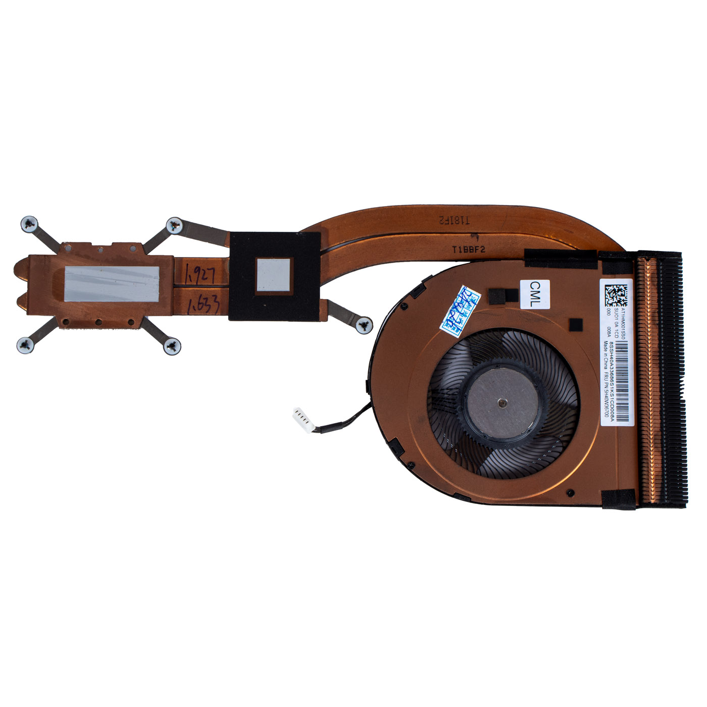 Ventilátor chladiče Lenovo ThinkPad T490 T14 Swg chlazení nový originál