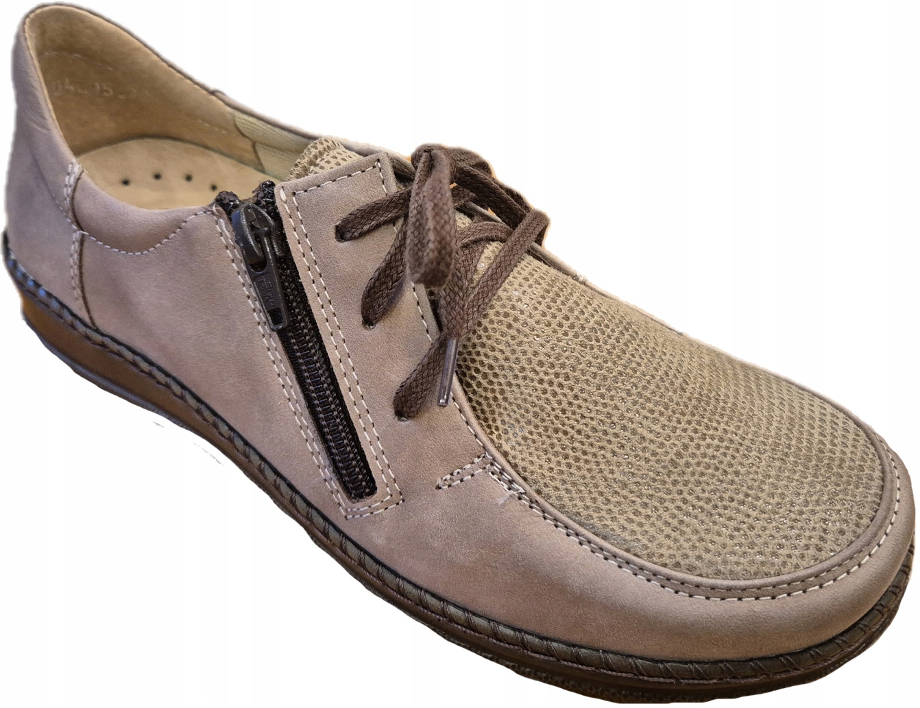 Axel Comfort Kožené Polobotky Strečové Polobotky Velikost H 1862 vel. 43