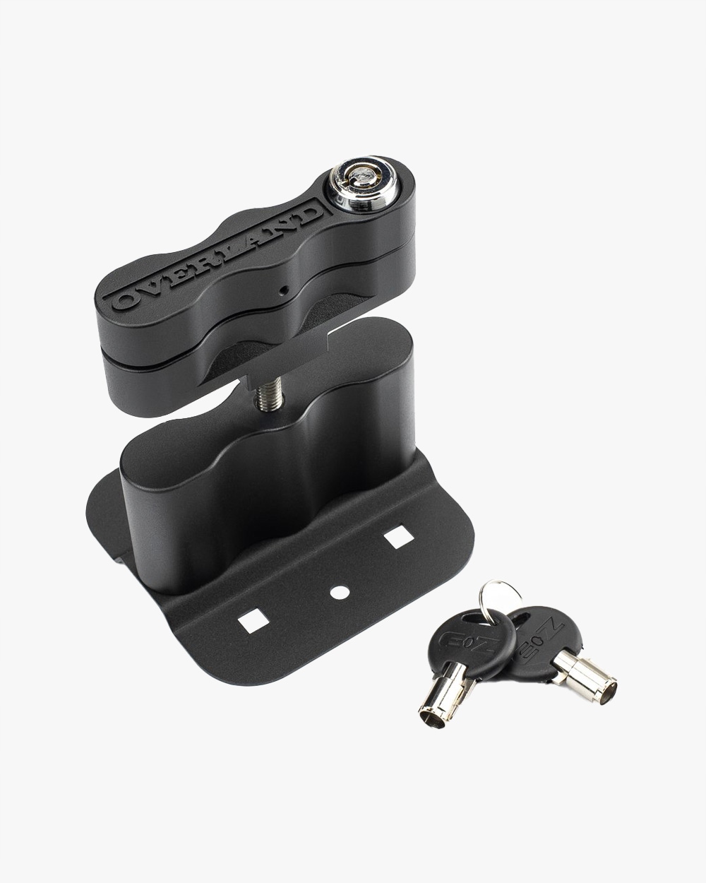 Kriega Overland Lockable Mount uzamykateľný držiak na kanistre
