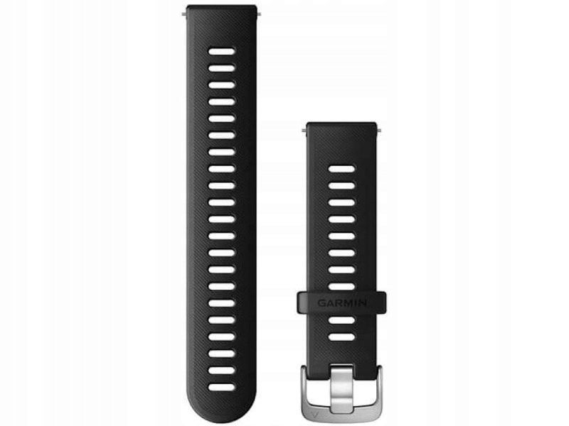 Pasek Garmin 20 D2 Vivomove Luxe-D2 Air X10 Czarny