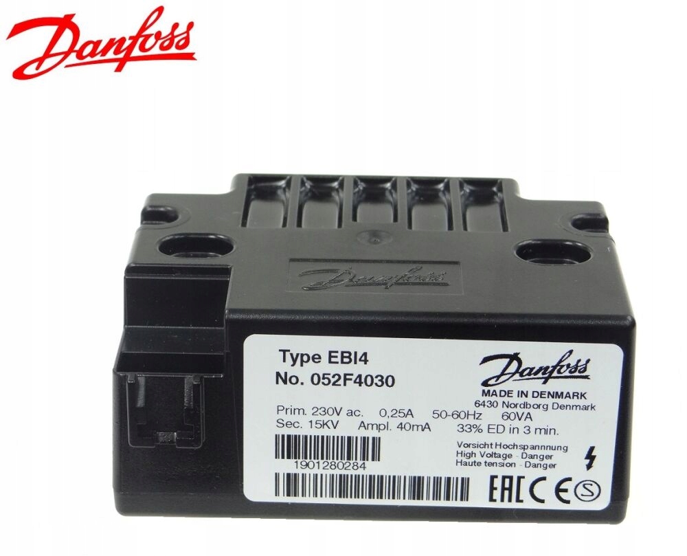 Zapaľovací transformátor Danfoss Ebi 4 052F4030