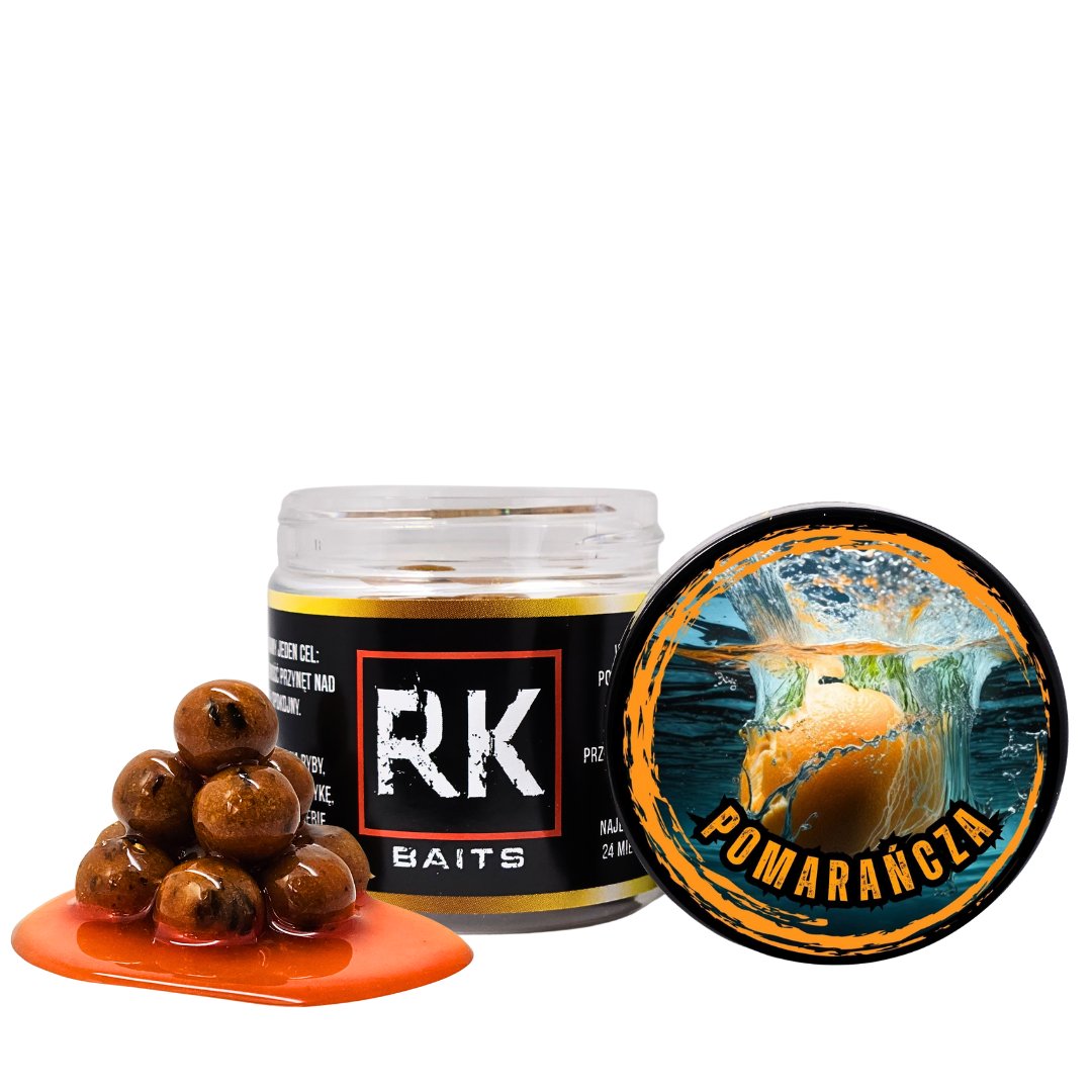 Kulki Rk Baits Pomarańcza Burn Hookers 12mm 125ml