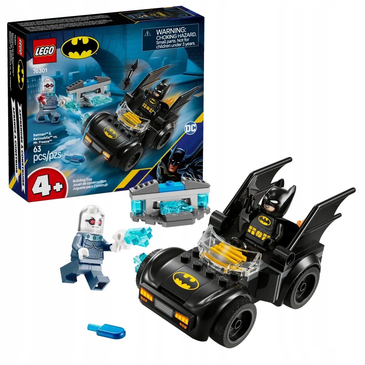 Lego 76301 DC Batmobil Batman Mr Freeze stavebnice figurky auto akční auto