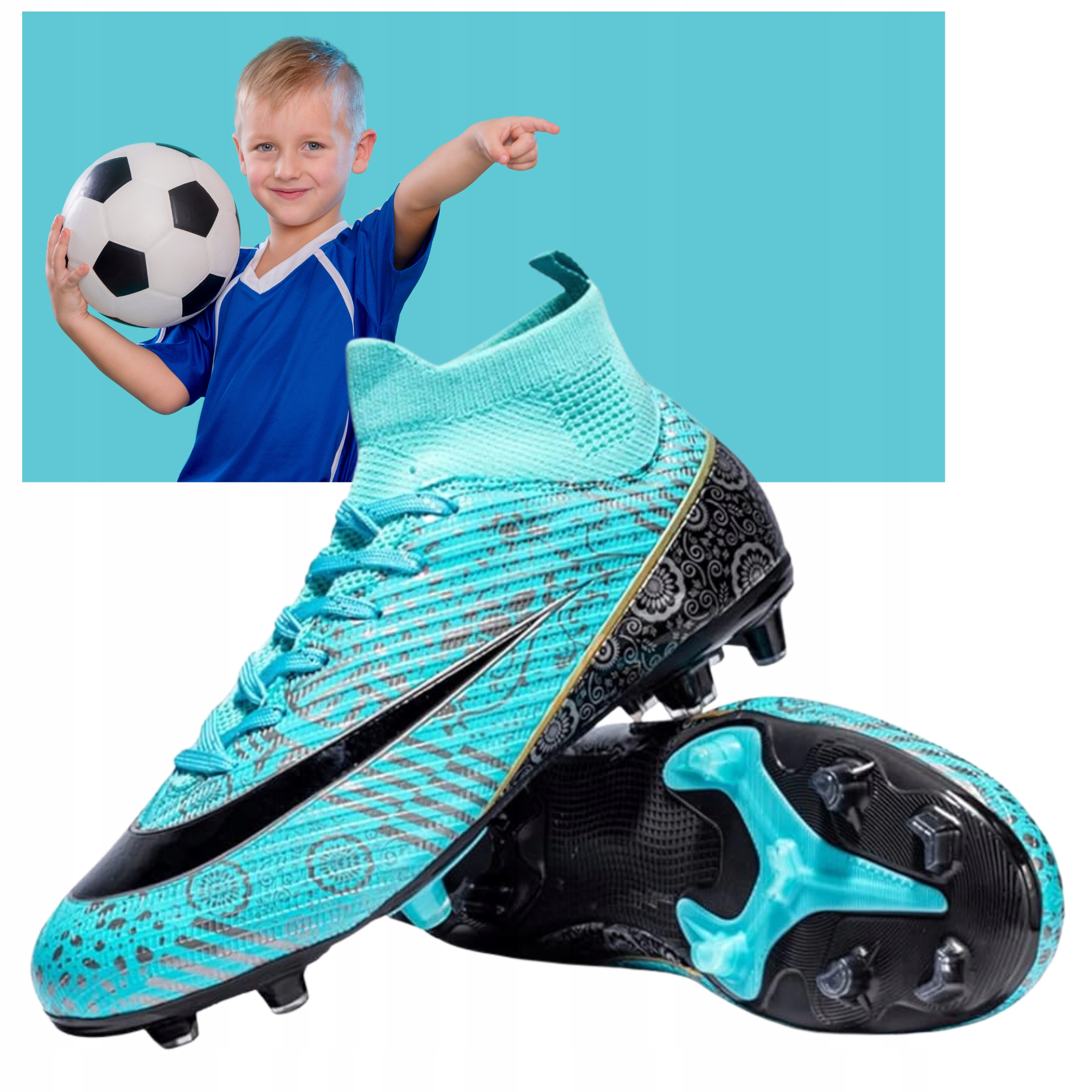 Korkové Fotbalová obuv tréninkové pánské kopačky na fotbal, sportovní lanka Fg