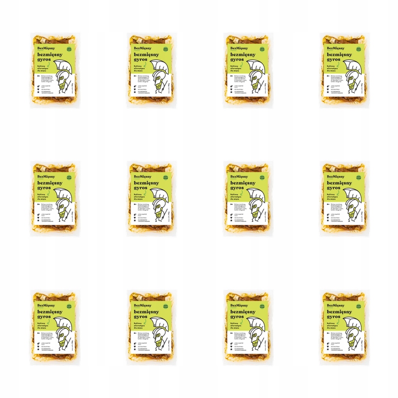 Bezmięsny Gyros 160 g Bezmięsny X12