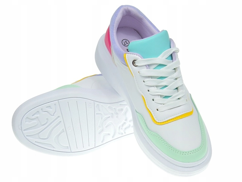 DAMSKIE BUTY SPORTOWE PLATFORMA PURPLE r.37 Kod producenta CD12