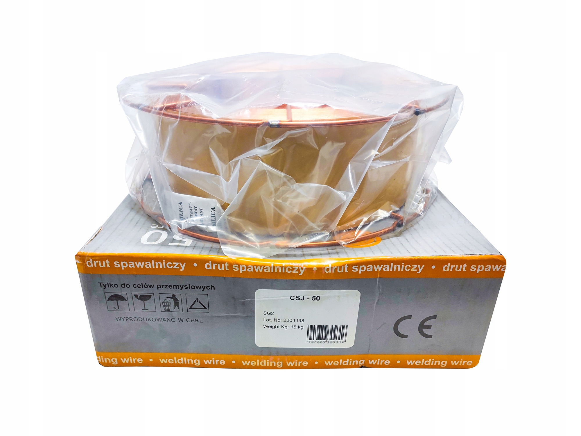 

Drut do spawania SG2 0.8 /15kg Csj