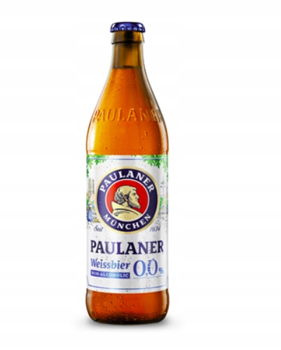 Levně Paulaner Hefe-Weissbier Nealkoholické pivo 20x500 ml láhev