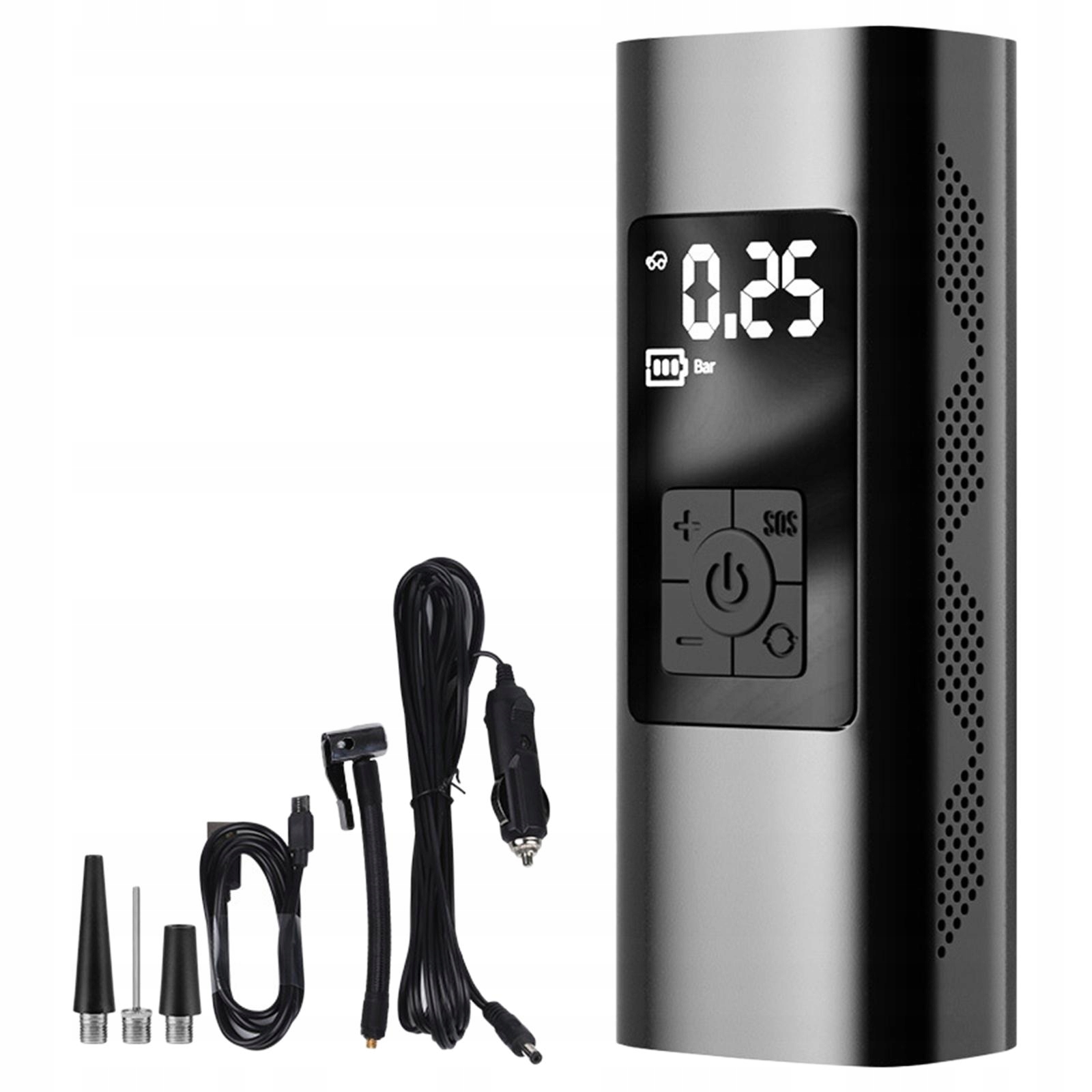 Портативный мини-воздушный компрессор для автомобильных шин