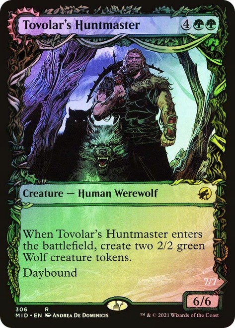 Tovolar's Huntmaster SHowcase Foil Magic
