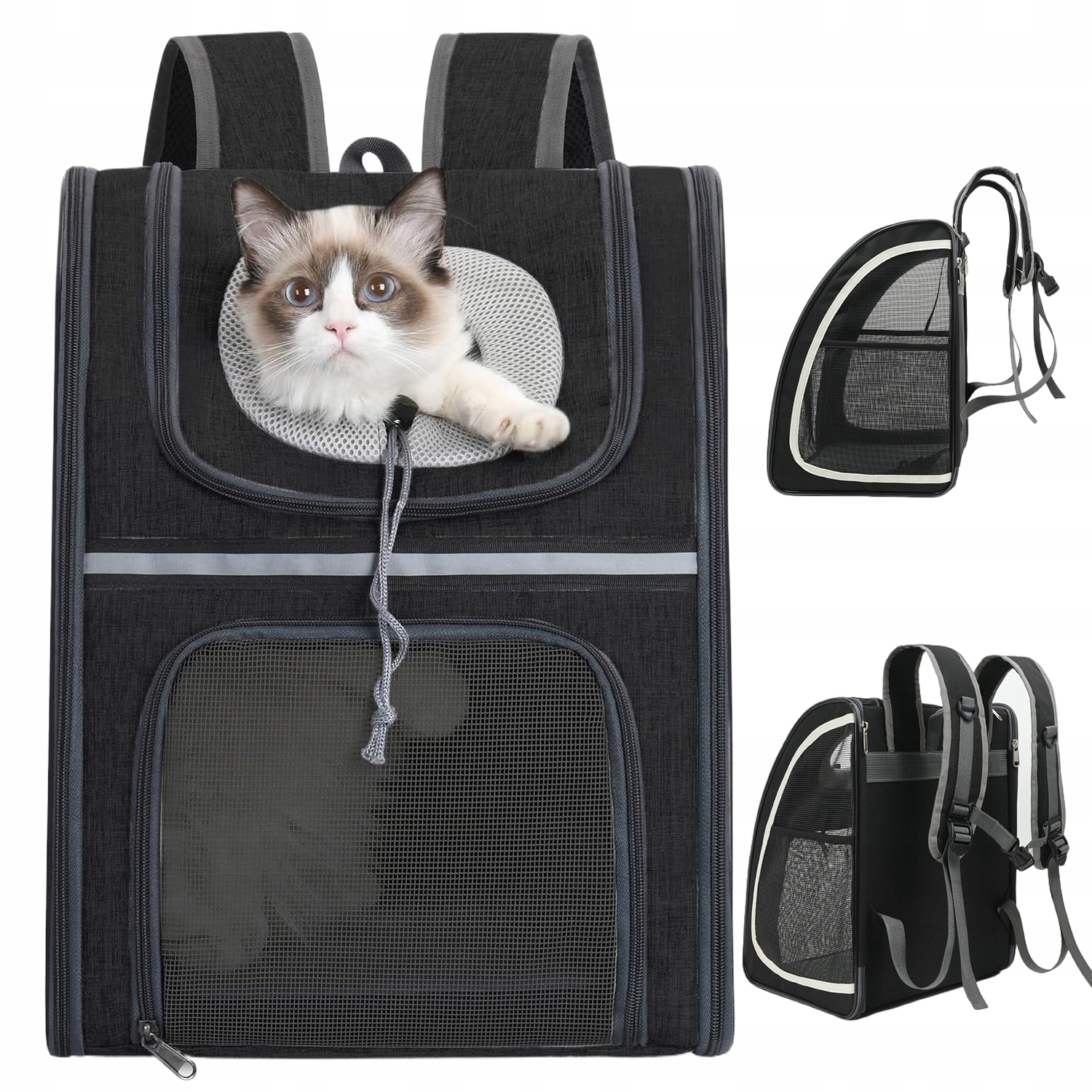 Levně Batoh Pro Zvířata, Lehká Taška, Ventilace, Batoh Pro Psa Kočku