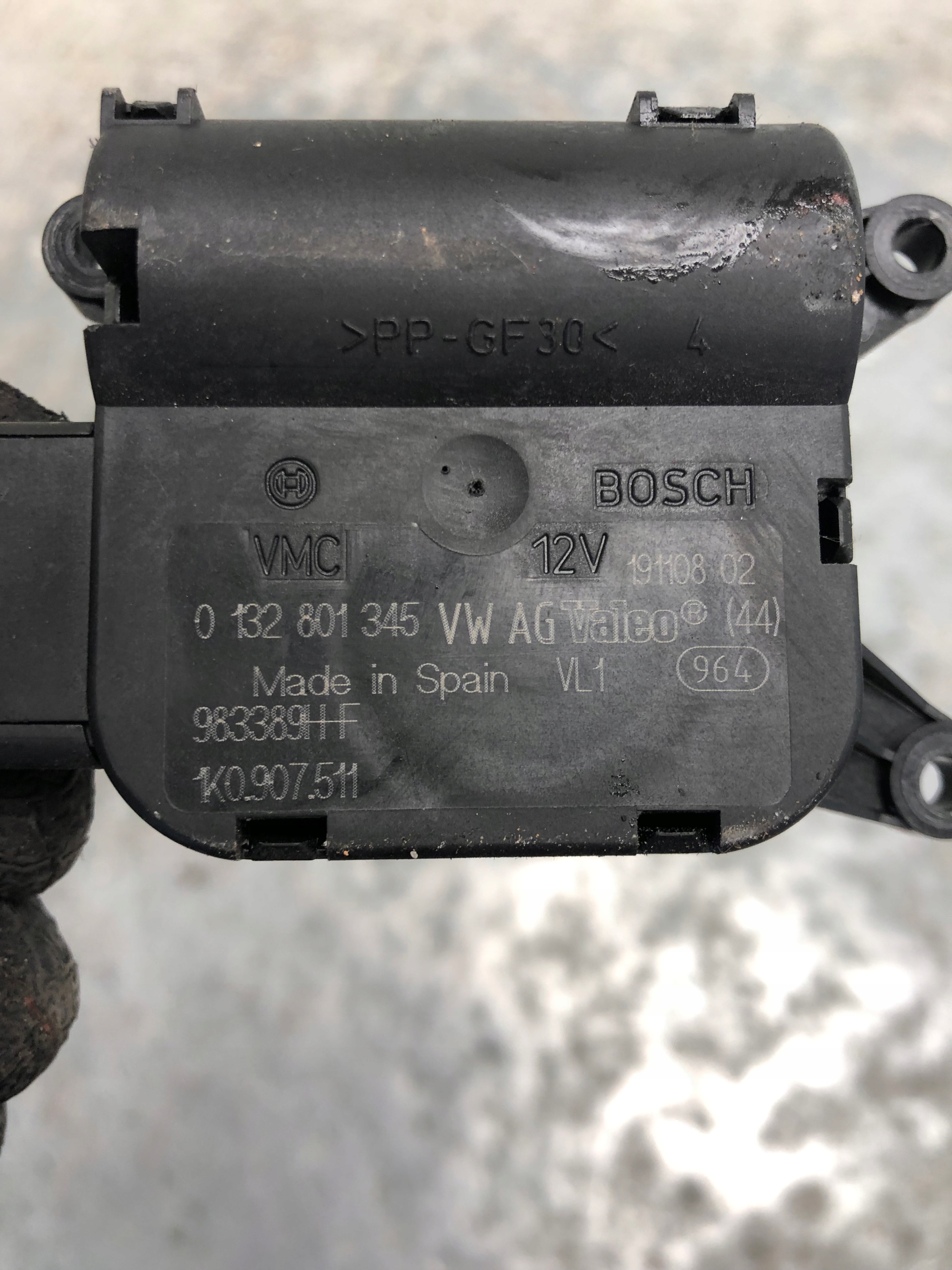 Micro moteur Bloc de chauffage complet VW SKODA AUDI 1K0907511