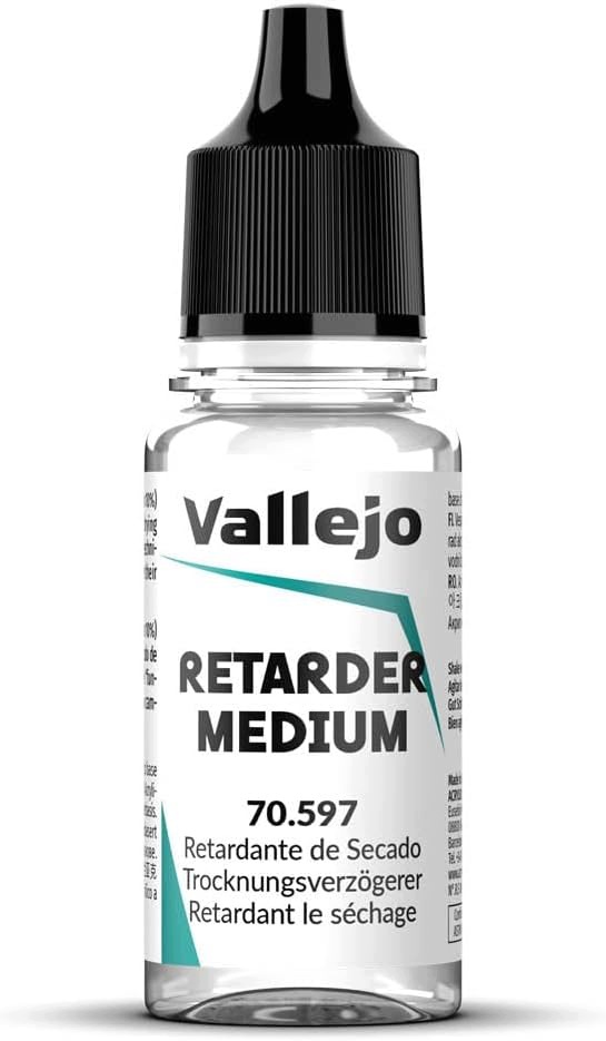 Barva Modelářská Vallejo 17ML Retarder Sušení Akrylová