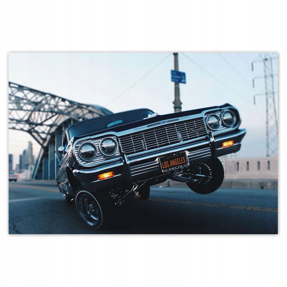 Plakáty 200x135 Chevrolet Skákající auto