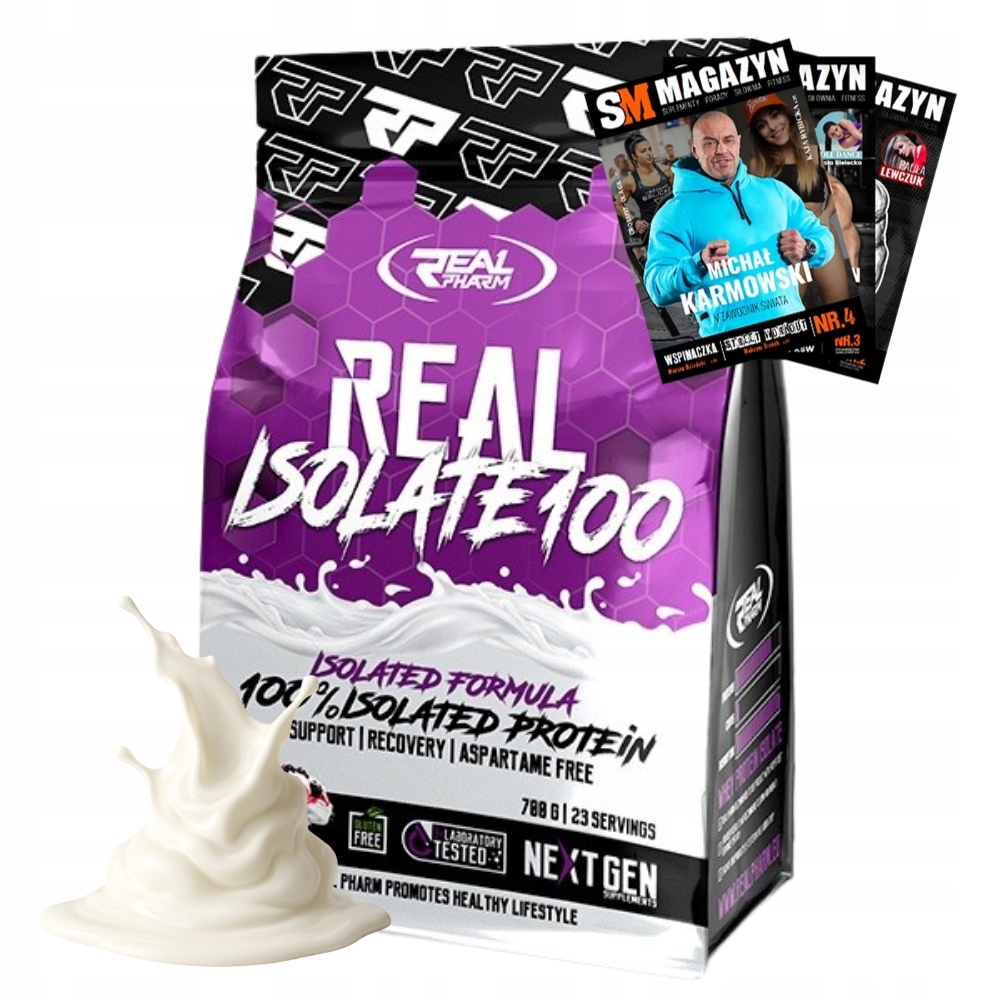 Real Pharm Real Isolate 1800 g Doplněk Stravy S Bcaa Na Hmotu Svaly