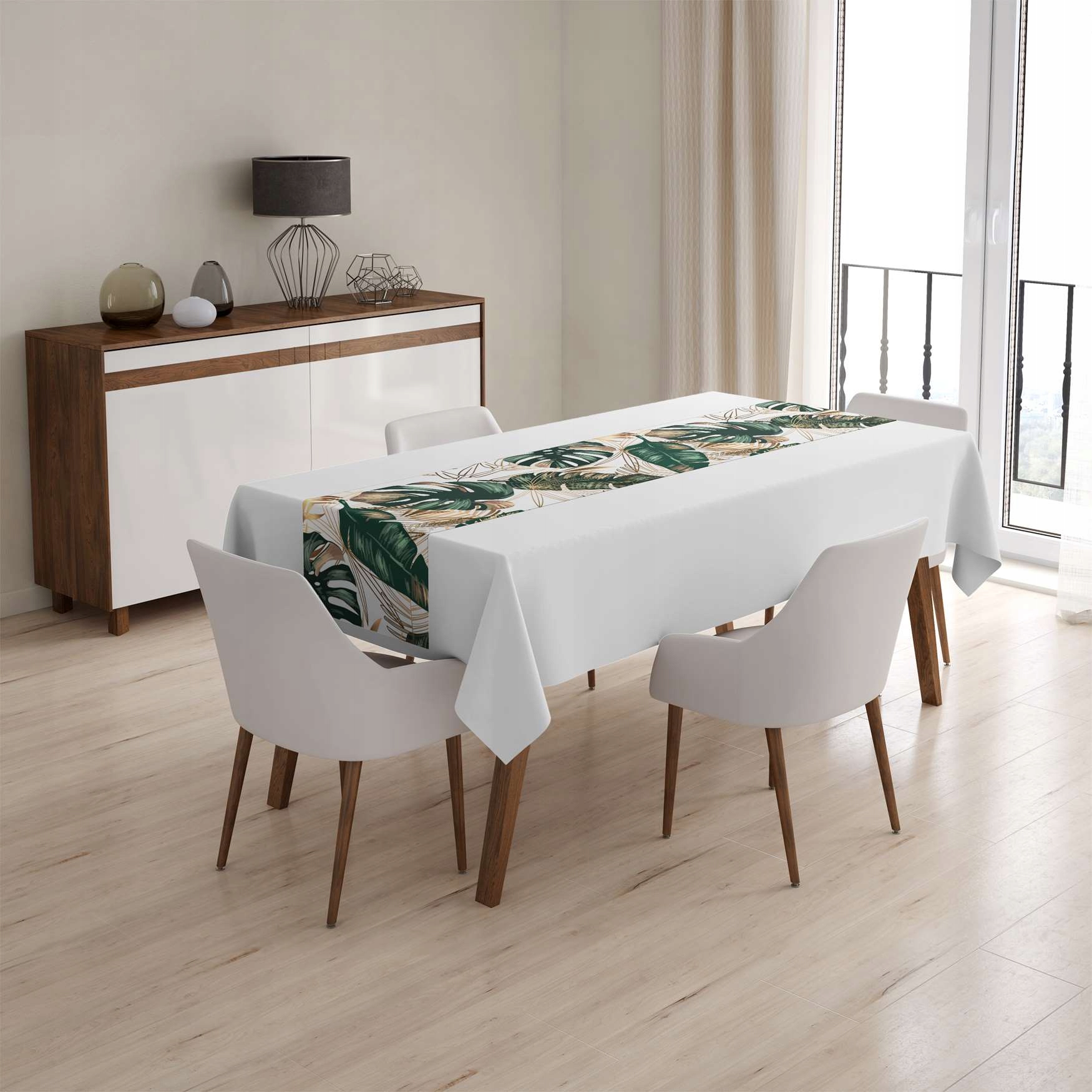 BIEŻNIK OBRUS NA STÓŁ MATOWY GŁADKI 40x180 050 Marka HomeView