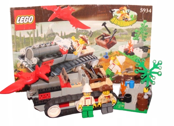 Lego ADVENTURES 5934 Dino Explorer INSTRUKCJA ZESTAW