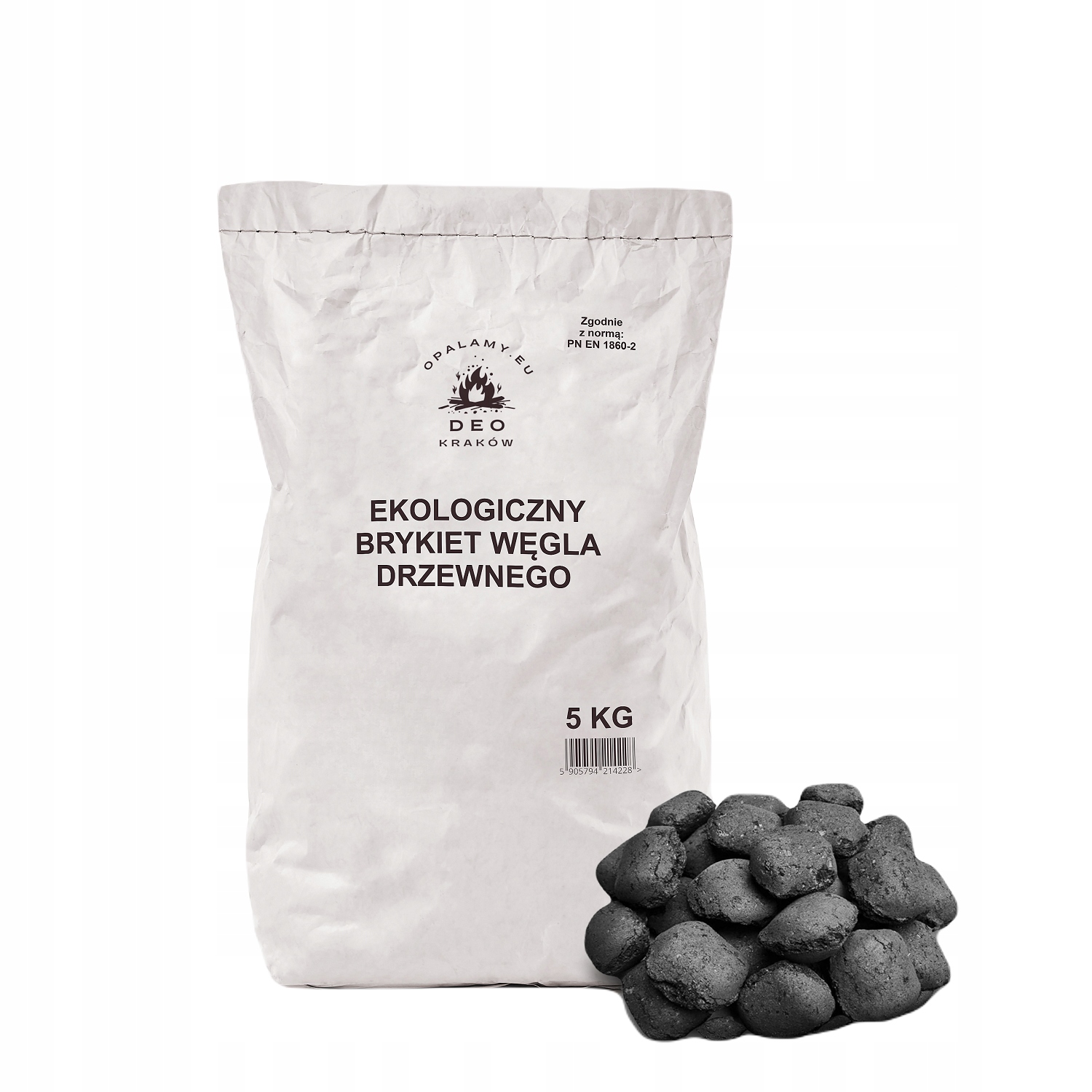 Brykiet węgla drzewnego grillowy 5 kg nowość