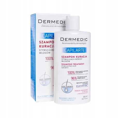 

Dermedic szampon stymulujący porost włosów, 300 ml