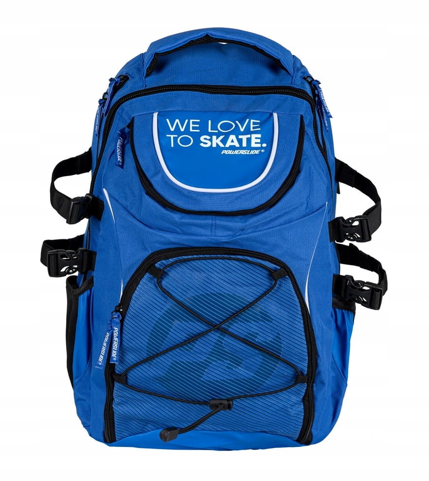 Plecak Powerslide WE LOVE TO SKATE Backpack niebieski 29L