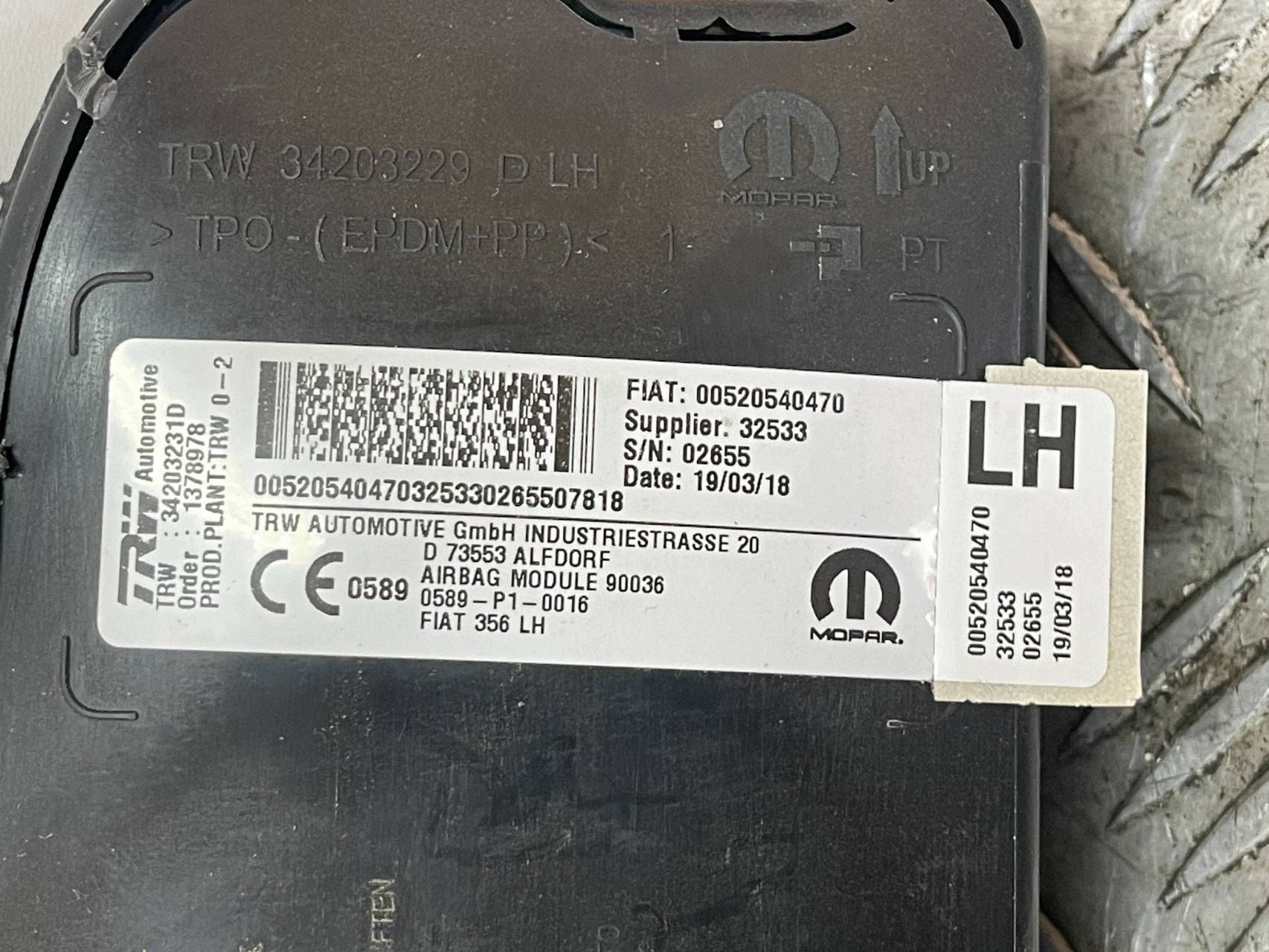 airbag side seat left FIAT TIPO II 2 15- 00520540470