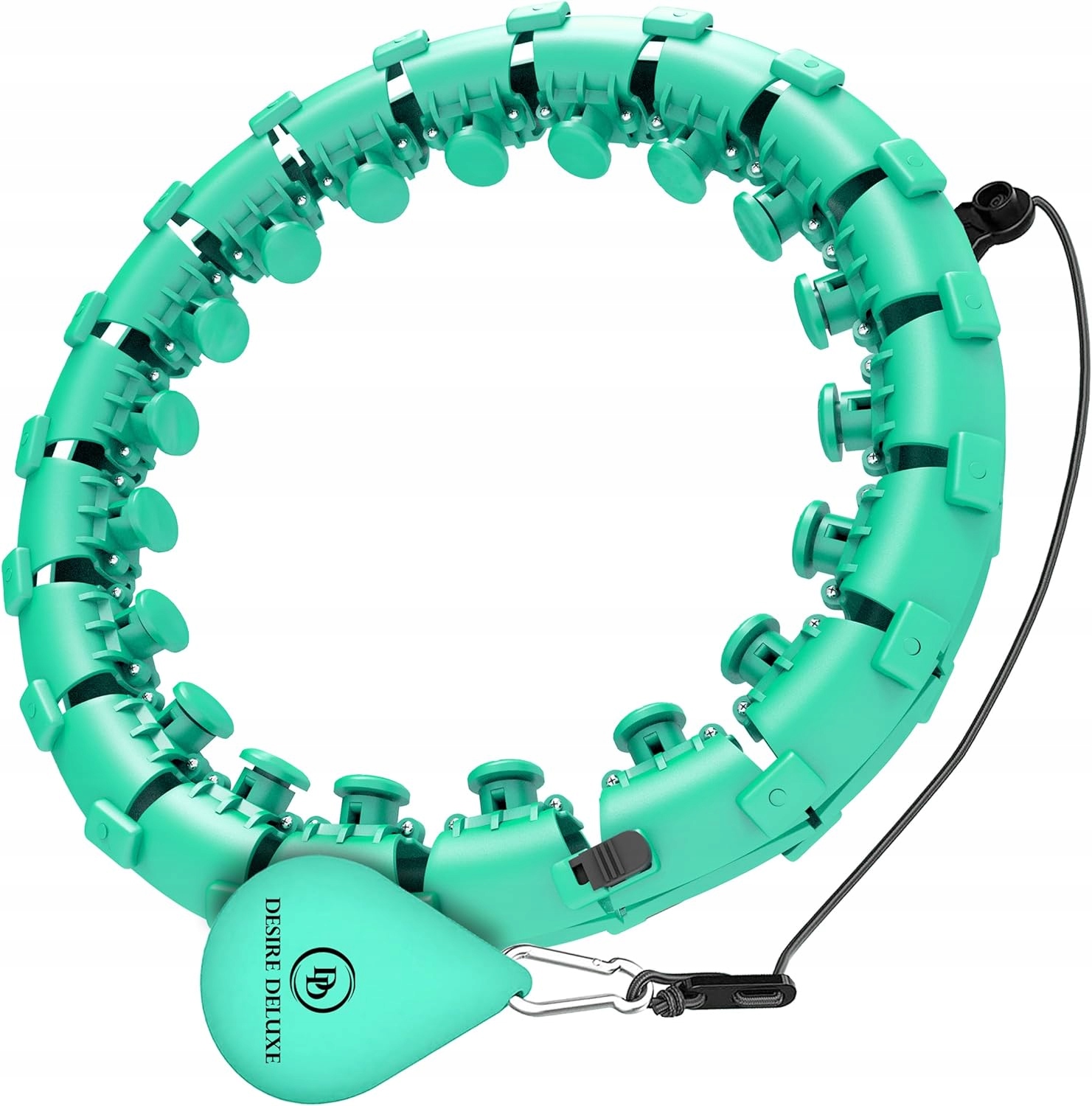 Hula Hoop Pro Hubnutí A Fitness Masáž 24 Vyměnitelných Prvků