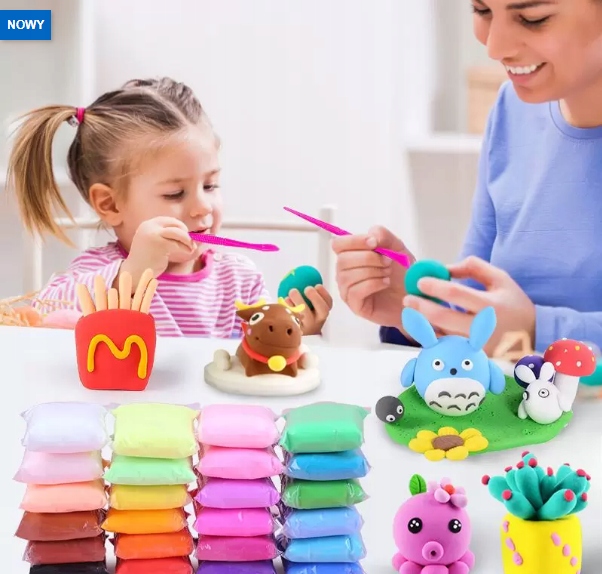 PIANKOLINA PLASTELINA CIASTOLINA GLINA XXXL 45el. EAN (GTIN) 3701578570489