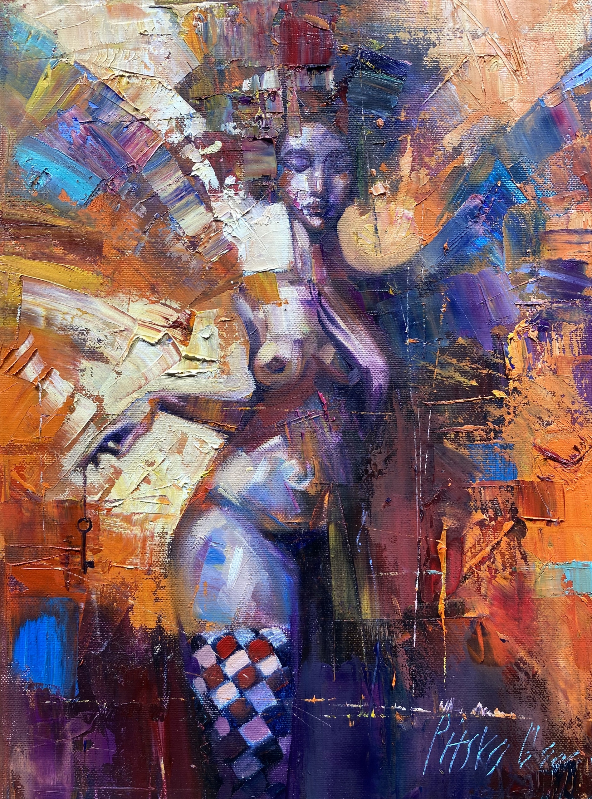 Pitsko Giennadij Key to the Soul Obraz olejny Nowy