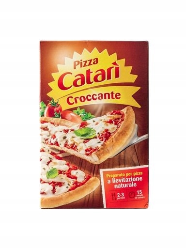 Levně 4X Směs těsta na pizzu Pizza Croccante 435 g Catari