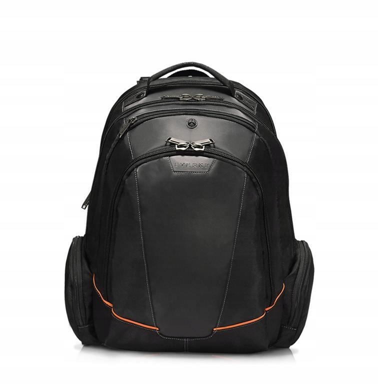 Obchodný batoh na notebook 16" Objemný 28,5 l Ľahký Silný Everki čierny