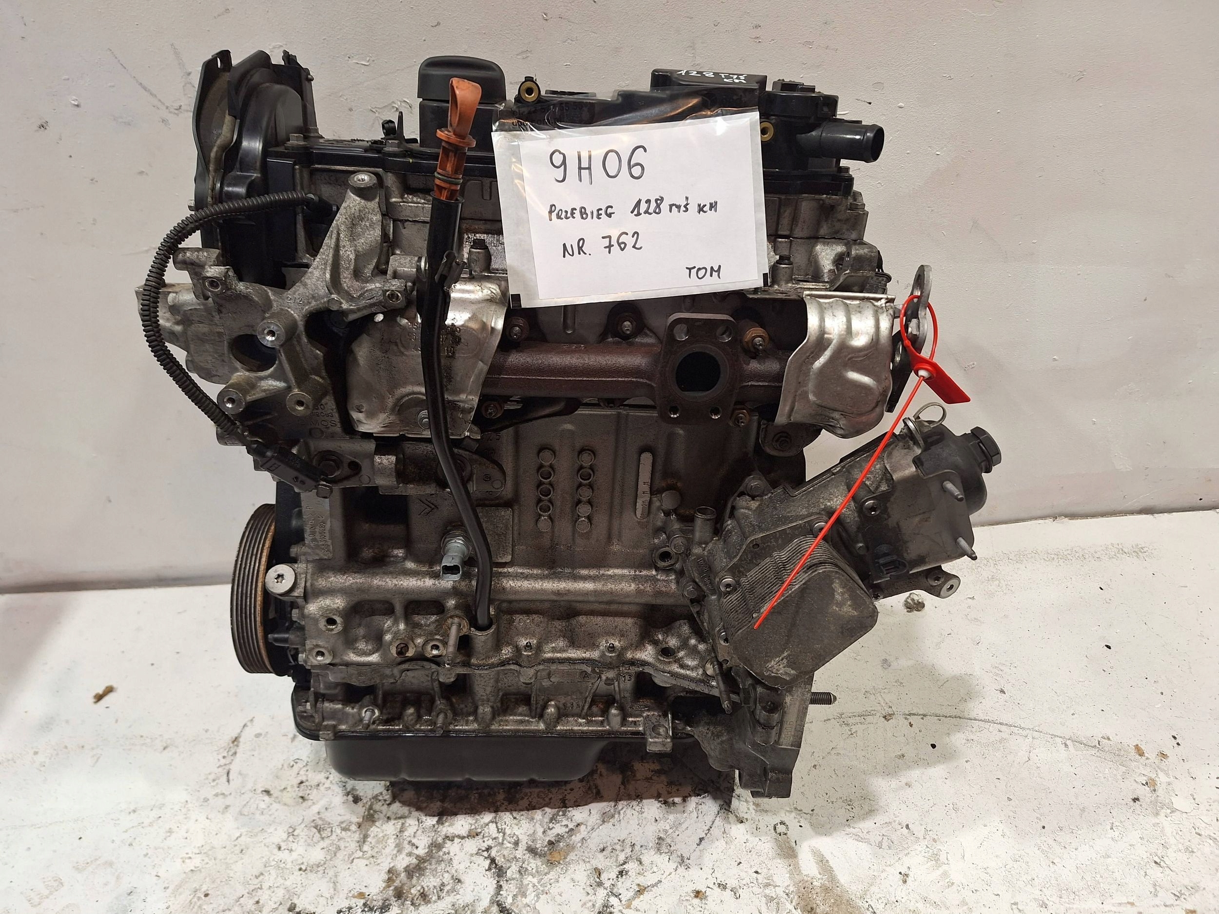 engine 9H06 PEUGEOT 308 II T9 1.6 EHDI 13