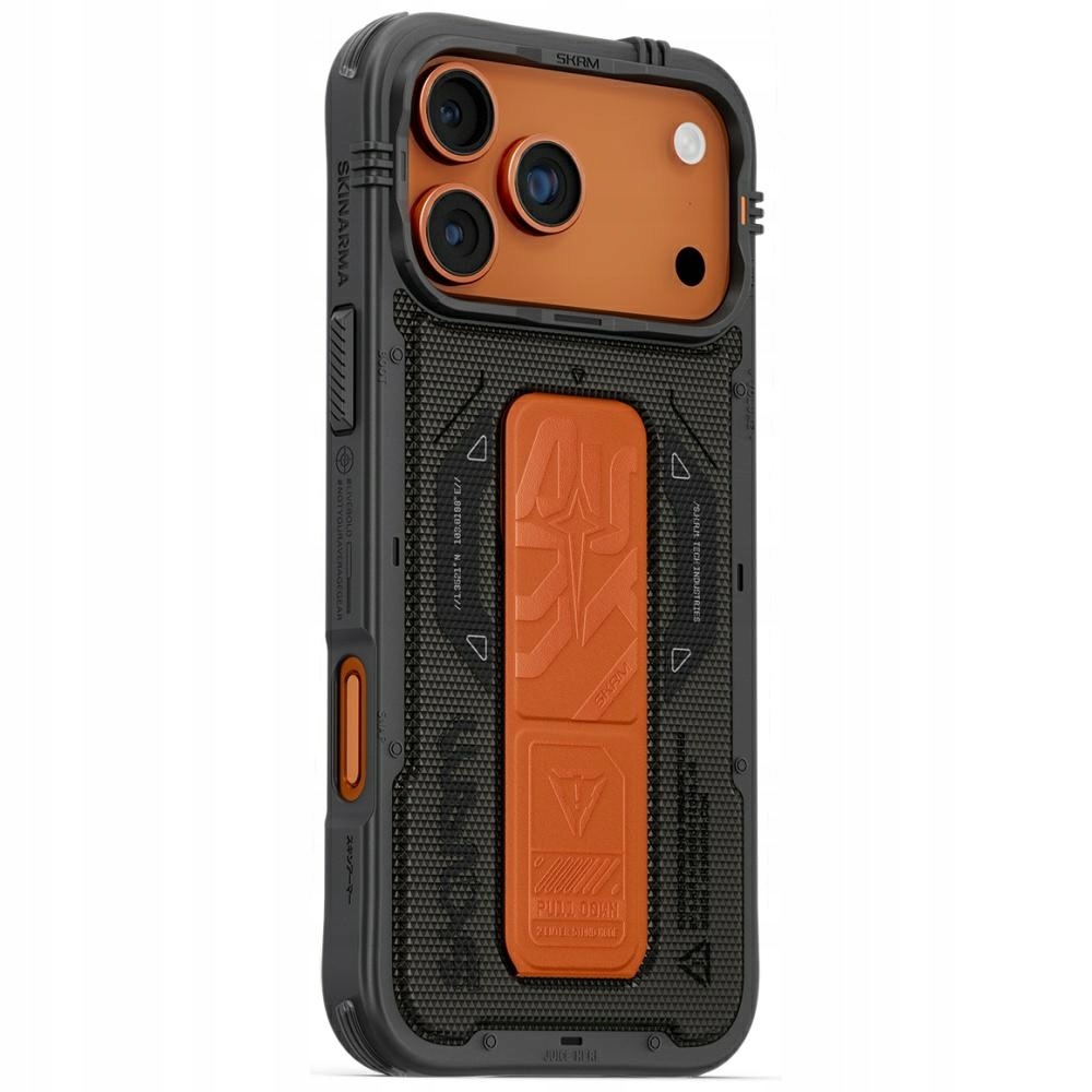 Etui Skinarma Phantom do iPhone 17 Pro Max Magnetic Charging Grip Stand
