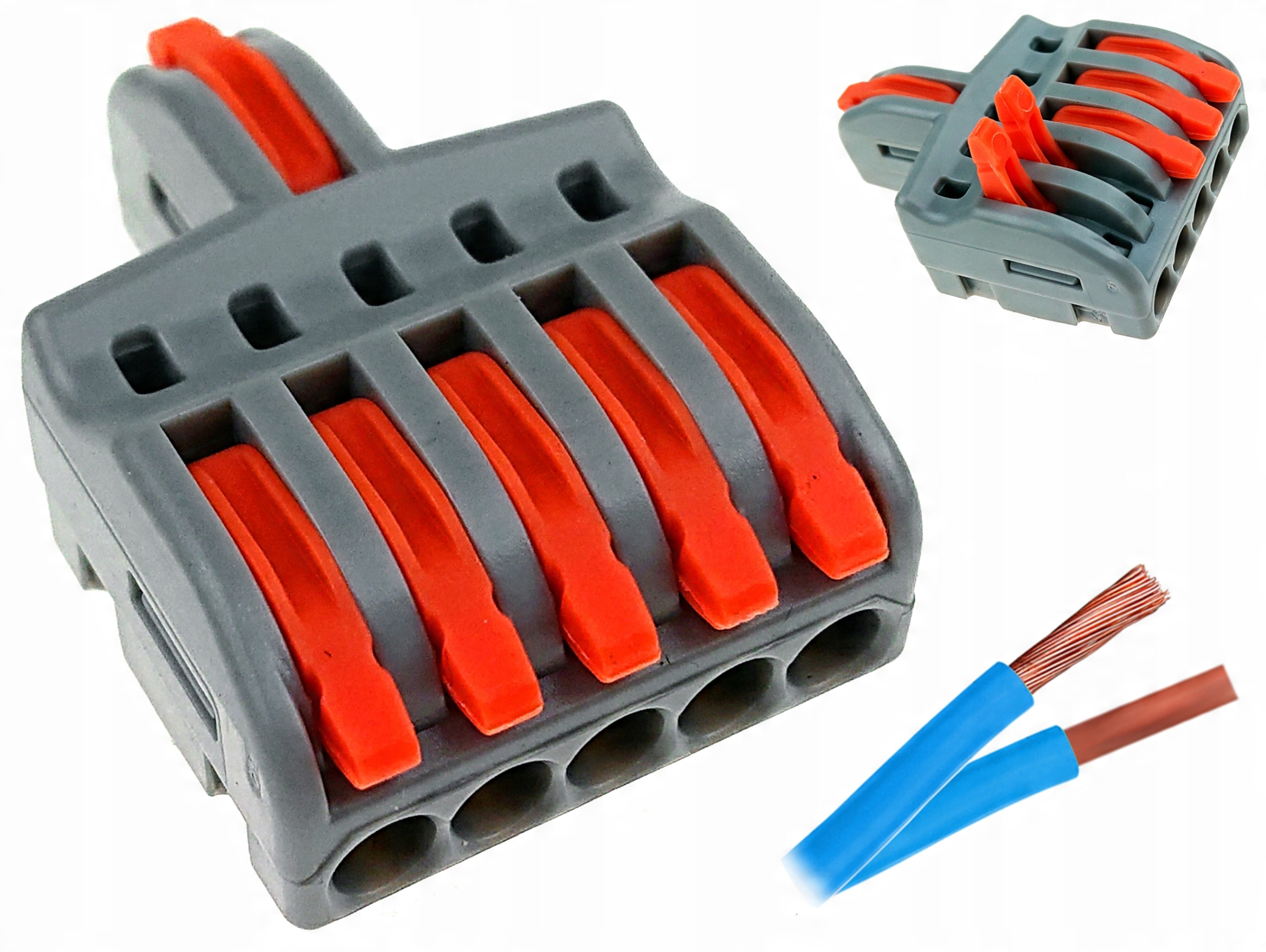 

Szybkozłączka Przelotowa Elektryczna Do Kabli 1-5