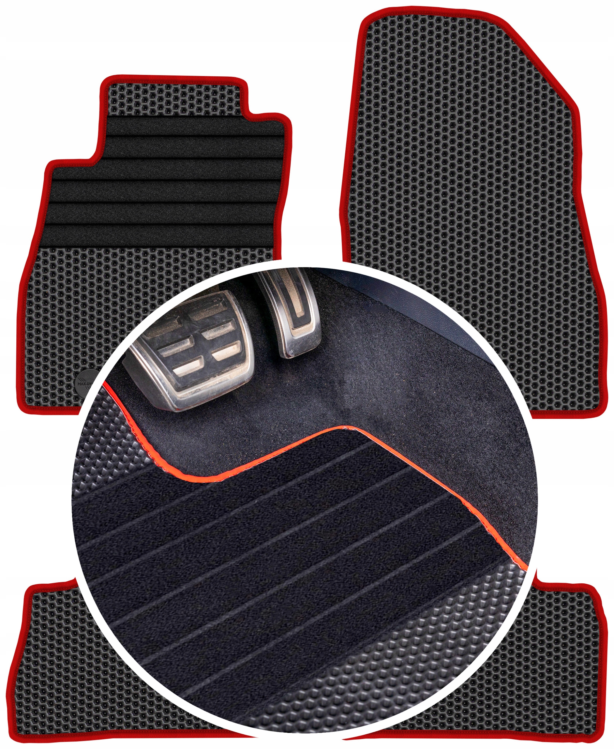 Nissan Juke I 2010-2017 Gumové rohože Eva Eternity Plastry Medu