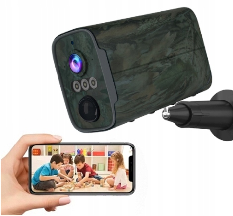 Kamera zewnętrzna fotopułapka Sim 4G Gsm akumulator 30000 mAh 3 tygodnie