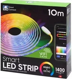 Taśma XXL Led Lsc Smart Connect 10 m Wi-Fi 1400lm 24w rgb Asystent Google