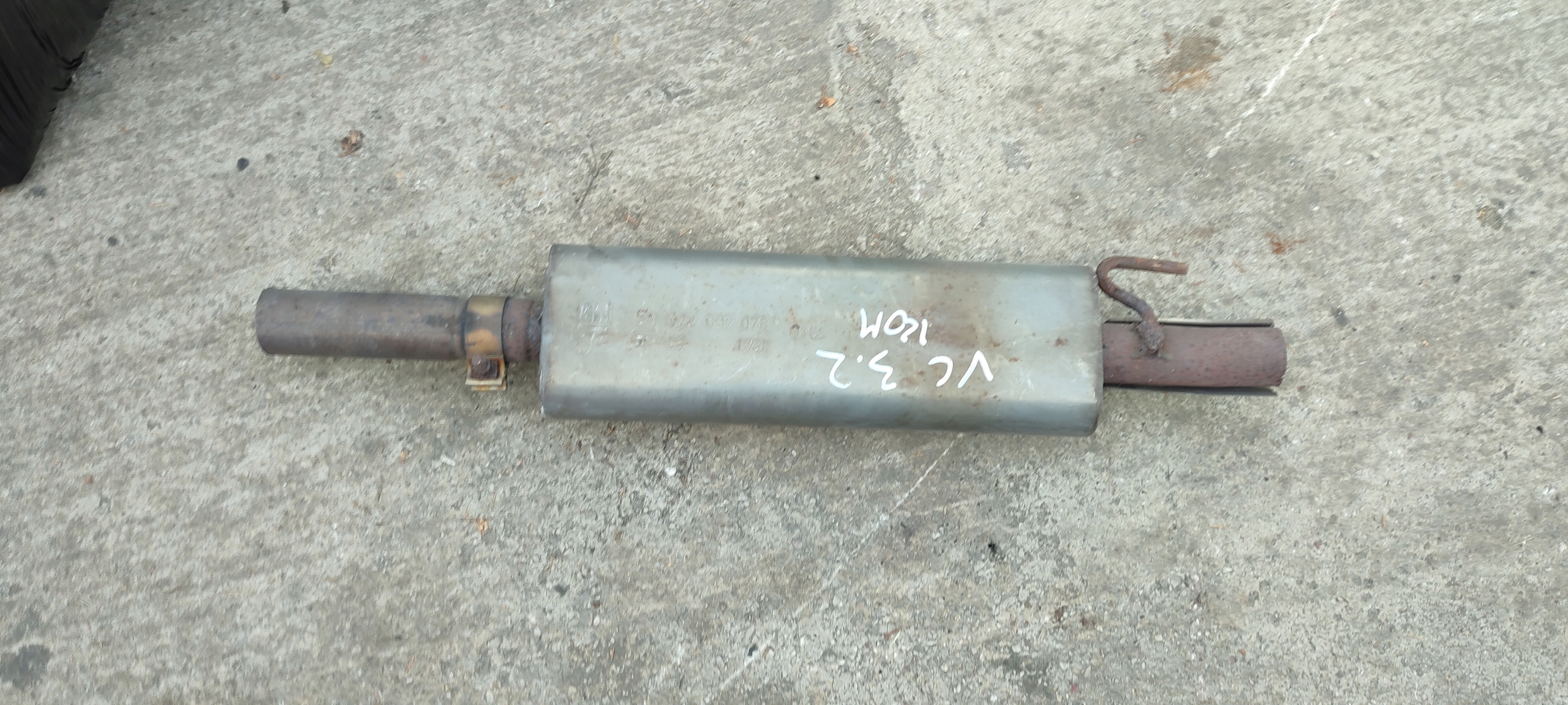 Échappement Moyenne Opel Vectra C 3.2