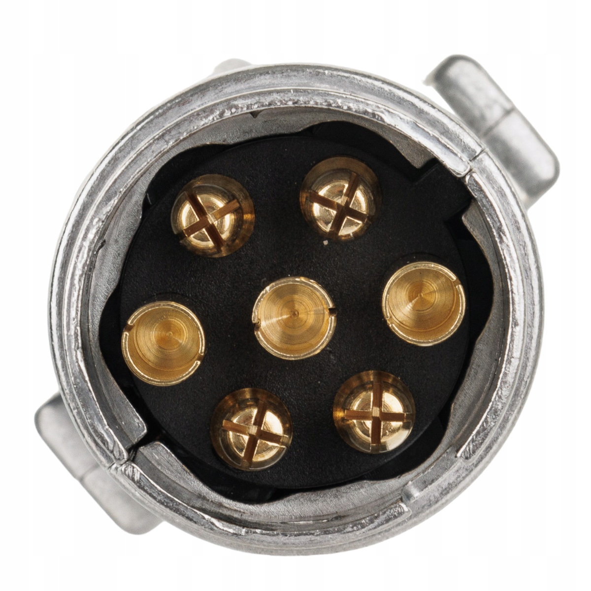 GNIAZDO HAKA Z OSŁONĄ + WTYCZKA METALOWE 7 PIN Rodzaj 7 PIN