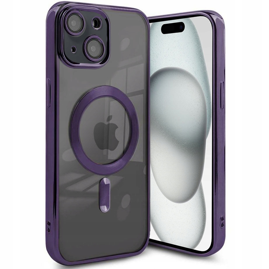 ETUI MAGNETIC SHINE +SZKŁO 9H do IPHONE 15