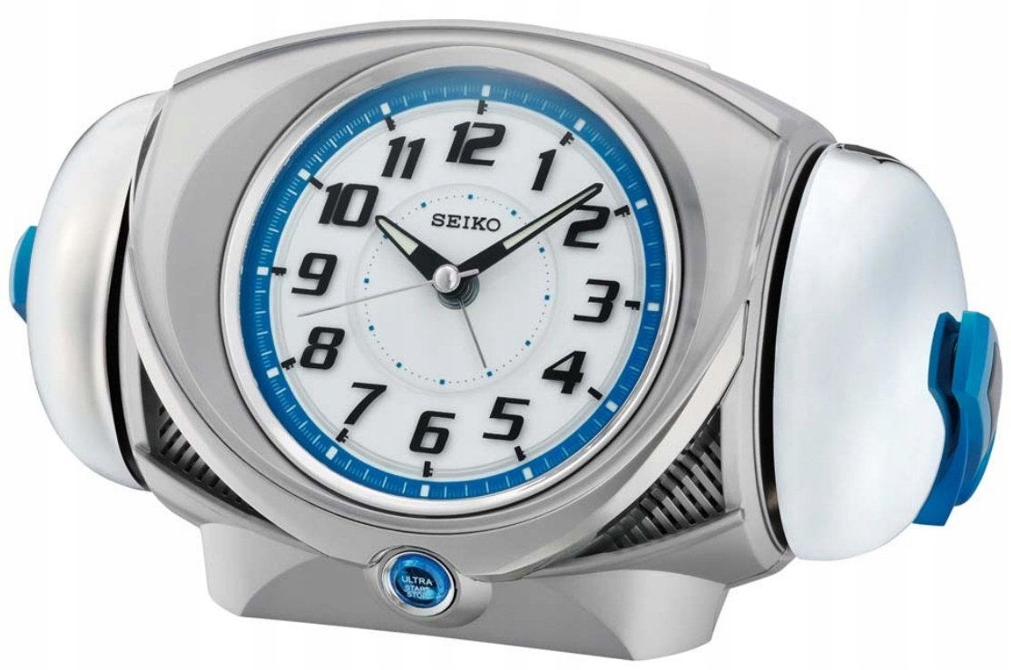 

Budzik Seiko QHK045S Duży Bardzo Głośny Bell Alarm