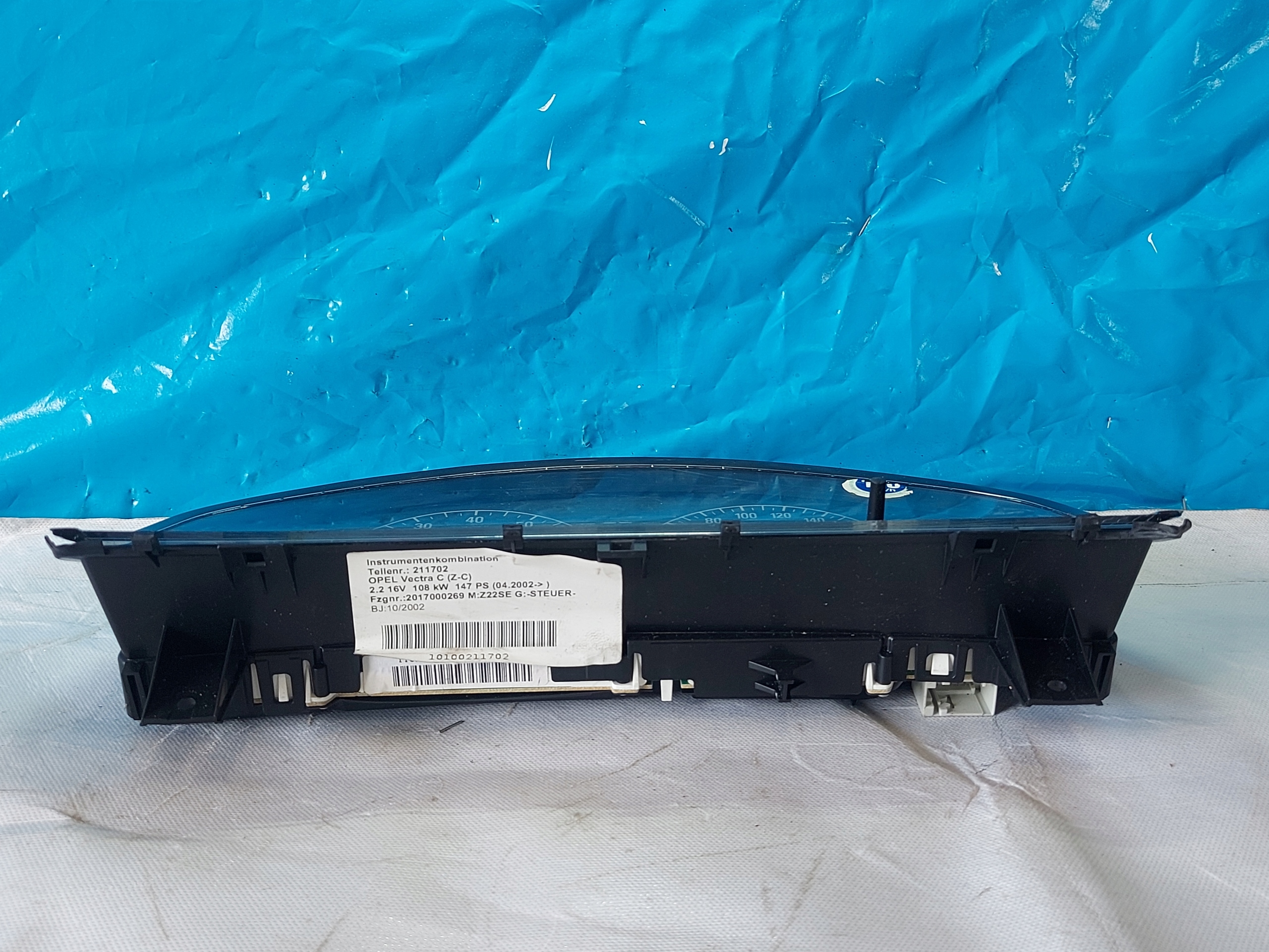dials clock VECTRA C 2.2 B 13129794DN